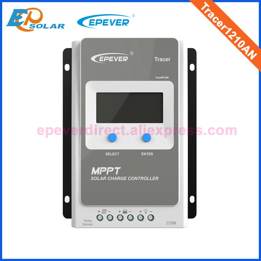 Контроллер солнечной зарядки EPEVER 10A MPPT Tracer1210A 12 В 24 автоматическая работа 100