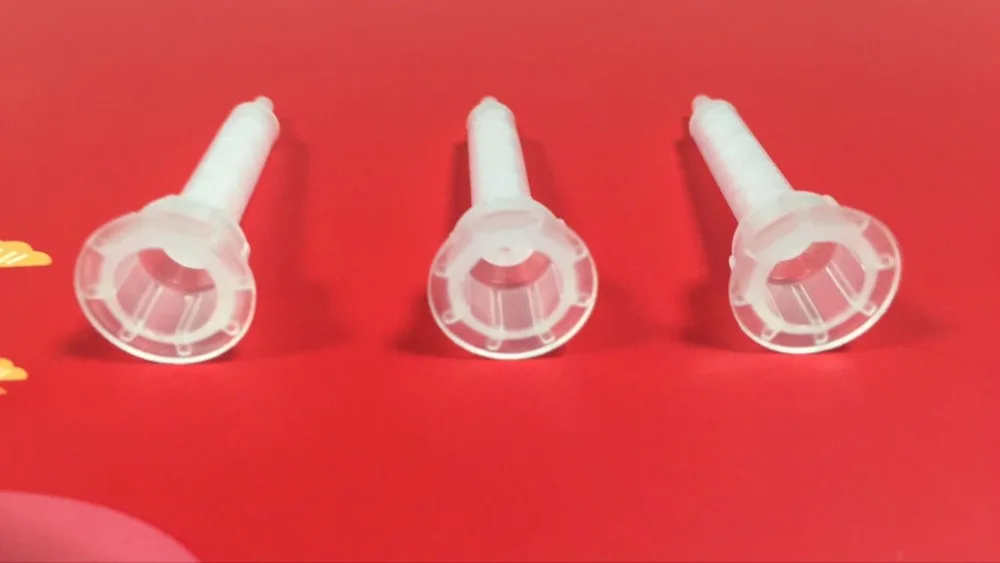 en Ucuz TZ-K308 Statik Karıştırma Tüpü Iğne AB Tutkal Memesi Karıştırma Başlığı Mikser Plastik Spiral Tüp Yapıştırıcı Dağıtım Memesi