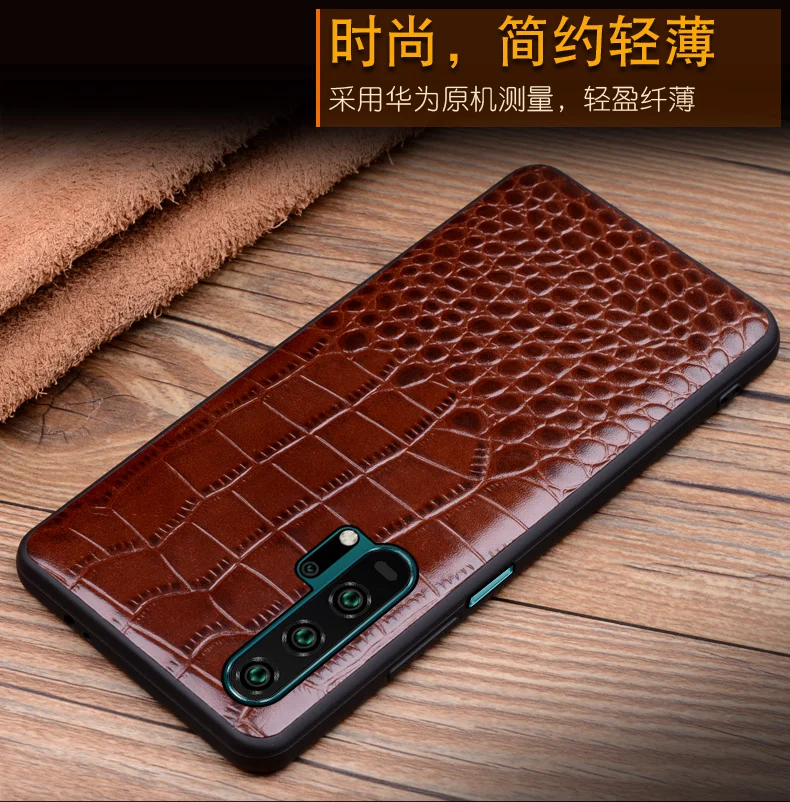 Чехол для Honor 20, новинка, аксессуары для телефона, натуральная коровья кожа, чехол для huawei Honor 20/20 Pro, Защитная, защита экрана