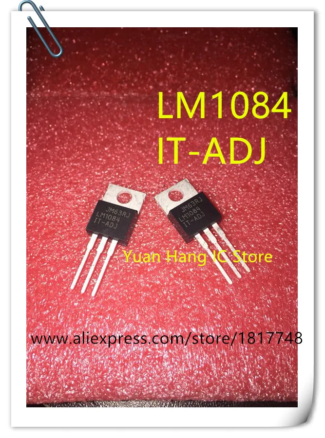 10 шт./лот LM1084IT-ADJ LM1084 TO-220 Регулятор напряжения Триод | Электроника