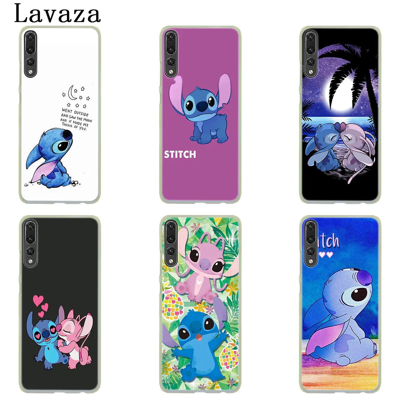 Чехол для телефона Lavaza Dumbo elephant Lilo Stitch Huawei P30 P20 Pro P10 P9 Plus P8 Lite Mini 2016 2017 P smart Z