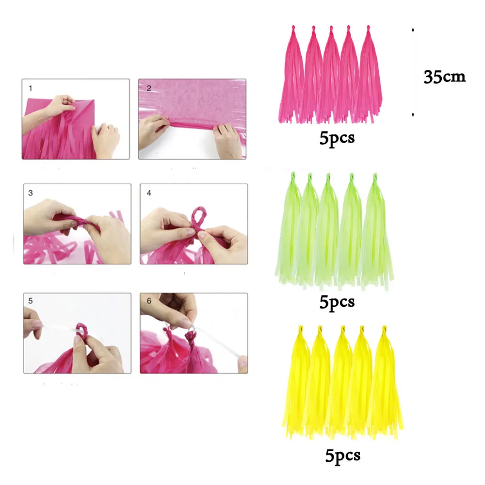 Летний комплект украшений для вечеринки баннеры тропические фламинго на день