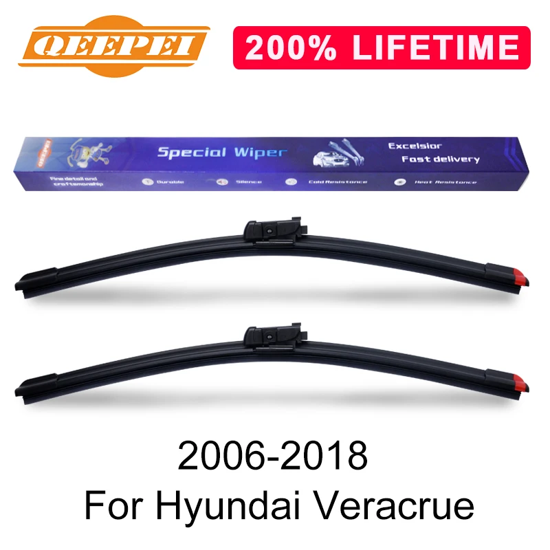 Сменная Щетка стеклоочистителя QEEPEI для Hyundai Veracrue 2006-2018 сменный стеклоочиститель