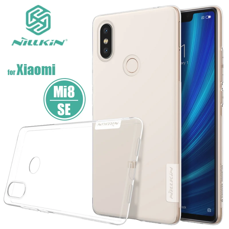 Xiaomi mi 8 SE чехол Nillkin из ТПУ чехол для телефона Xiao mi 8 силиконовый чехол для спортивной камеры Xiao mi M8 прозрачный чехол Xiaomi mi 8 SE Nilkin задняя крышка корпуса