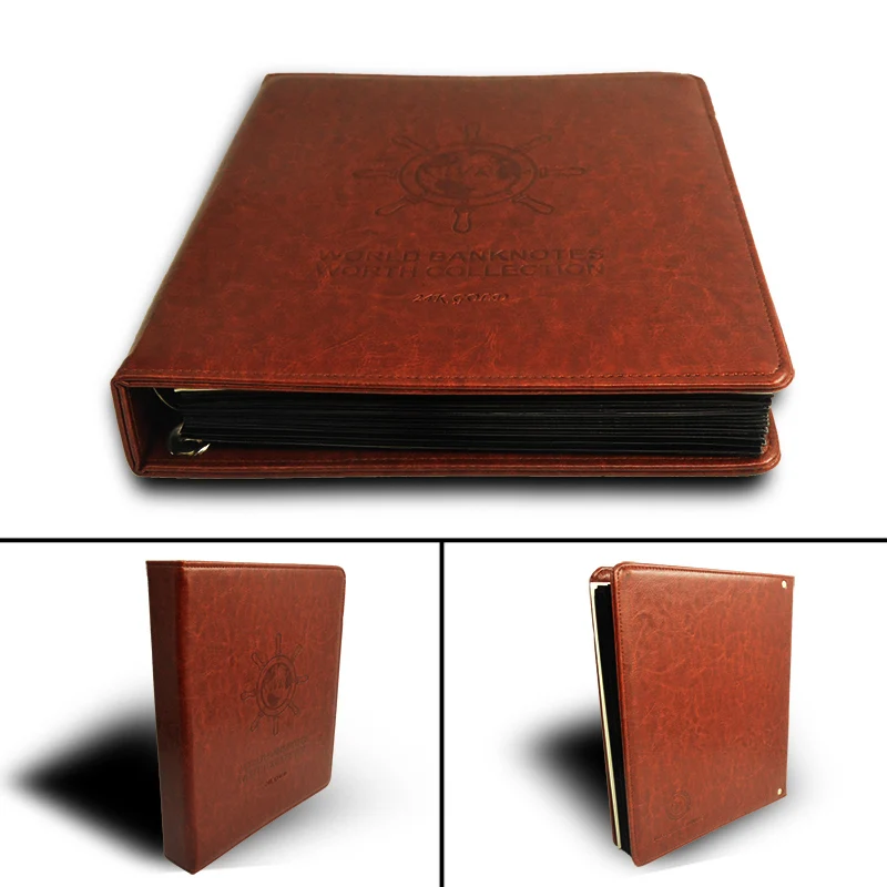 Классический альбом для банкнот кожаный фотоальбом сувенир и коллекция|album