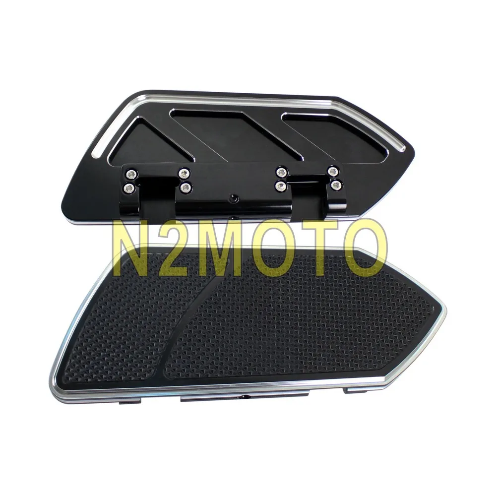 Регулируемая пассажирская Напольная доска черная заготовка жесткие алюминиевые