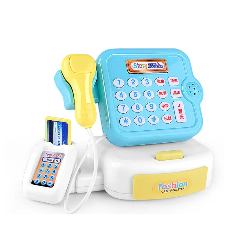 Cash Simulated Register Electronic Educational Toy Multi-Functional Play For Kid Real Checkout Counter Toys Children | Игрушки и хобби