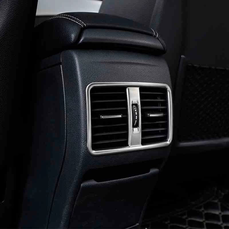 

Car styling Rear air conditioning vent decorative frame air outlet trim Cover sticker for Mercedes Benz A Class W176 GLA CLA