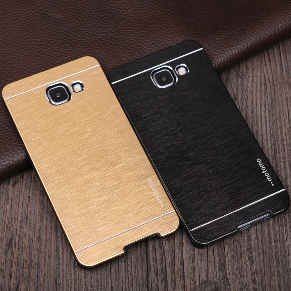 Для Samusng A5 2016 чехол Алюминий щетка металлическая крышка для Samsung Galaxy A3 2017