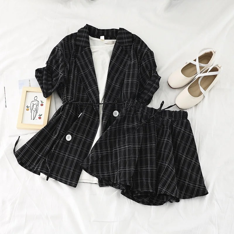 2019 Новый Модный женский комплект из двух предметов трендовый Универсальный