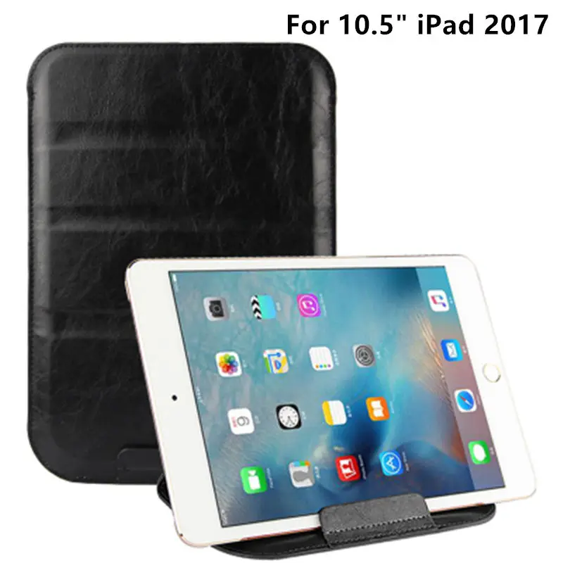 black pro10.5 Ультратонкий чехол-подставка для планшета из искусственной кожи для iPad mini 5 3 4 7," iPad Air 1/2 Pro 9,7 10,5" чехол чехол - Цвет: black pro10.5