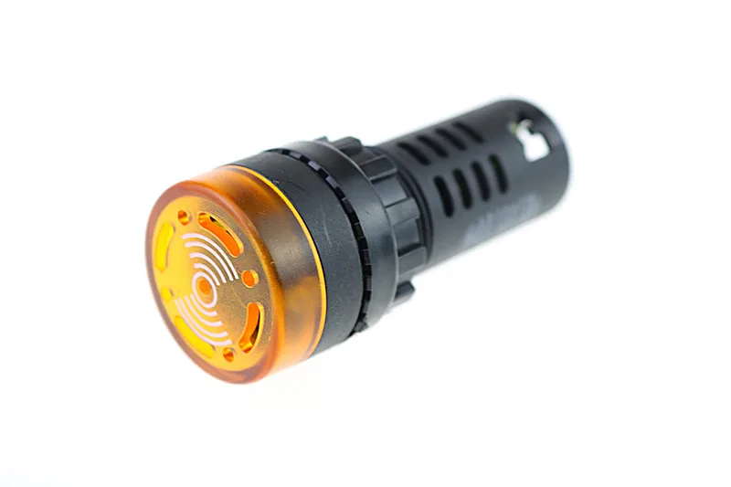 22 мм Вспышка зуммер звуковой сигнал индикатор AD16 22SM AC DC/24V светодиодный