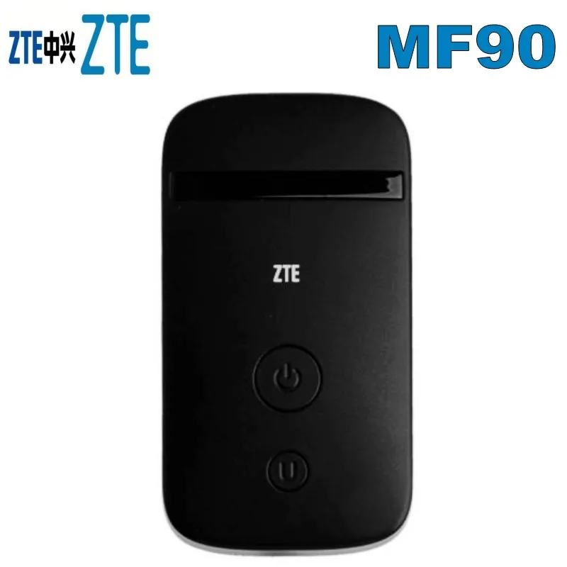Разблокированный беспроводной Роутер ZTE MF90 3G 4G LTE FDD 800/1800/2600 MHz WIFI точка