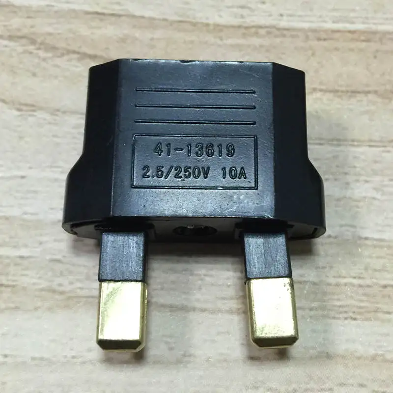 Штепсельная вилка переменного тока для США/ЕС в Великобританию дорожный