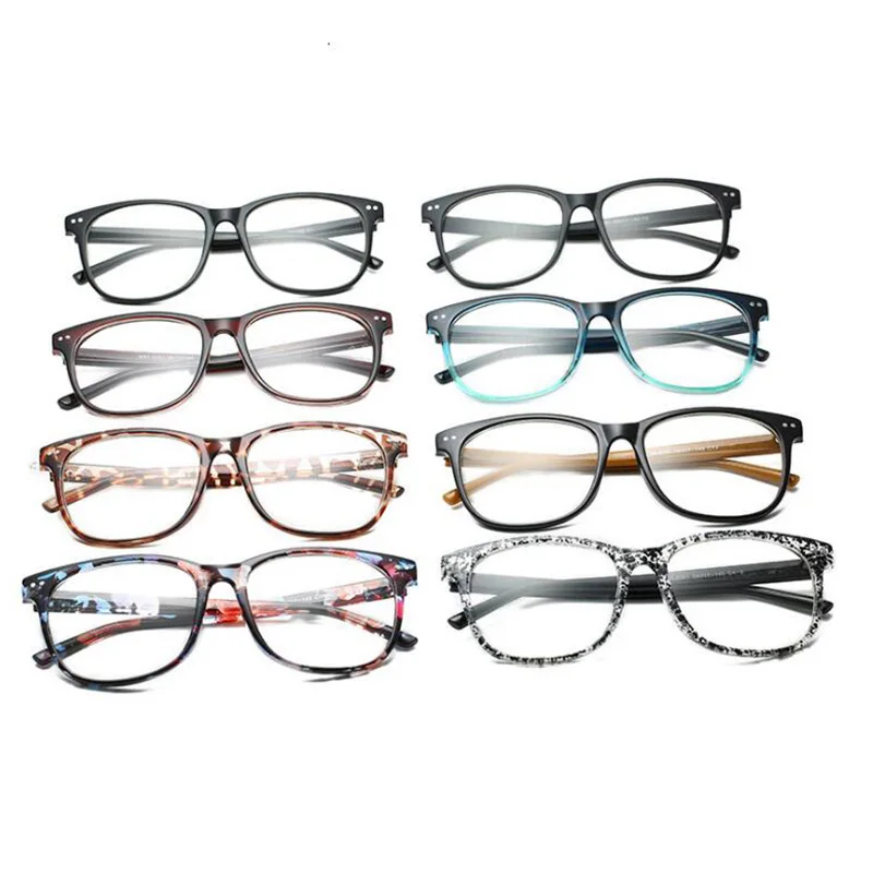 

Fashion Women and Men Optical Eyeglasses Frame Full Plastic Frame TR90 Stylish Decoration Glasses Frame