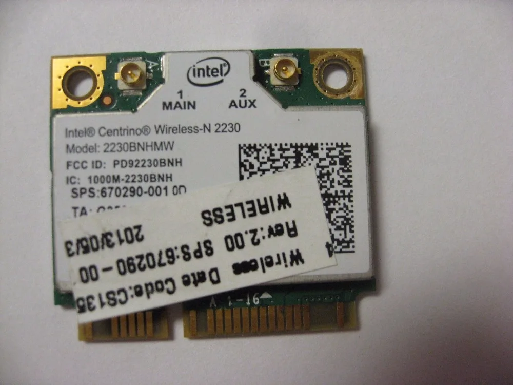 Беспроводная карта адаптера для Intel Centrino Wireless N 2230 + BLUETOOTH WIFI MINI Pcie Card 670290 001 HP COMPAQ|wifi