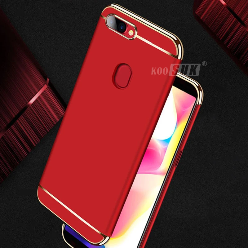 Oneplus 5T A5010 Phone case For One Plus 5t 1+5 T 6.01inch Original Gold Plated Back Cover Full Protect PC Hard Shell New Coque | Мобильные