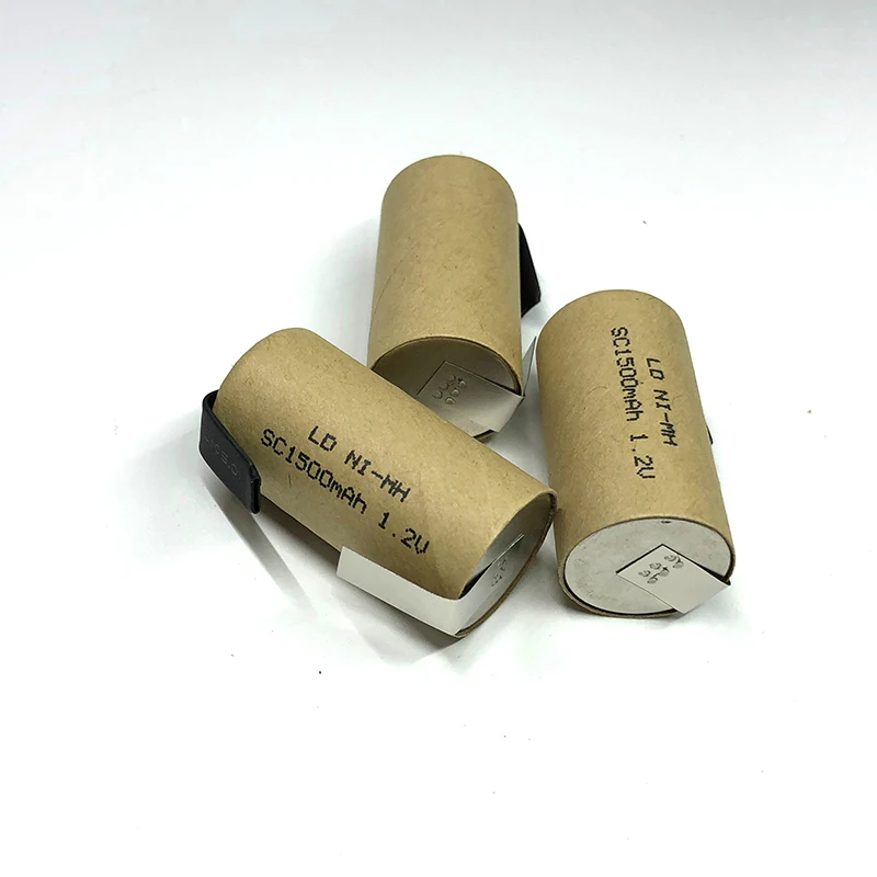 С припоем tab Power Cell CD Ni MH аккумуляторная батарея SC 3000mAh скорость разряда