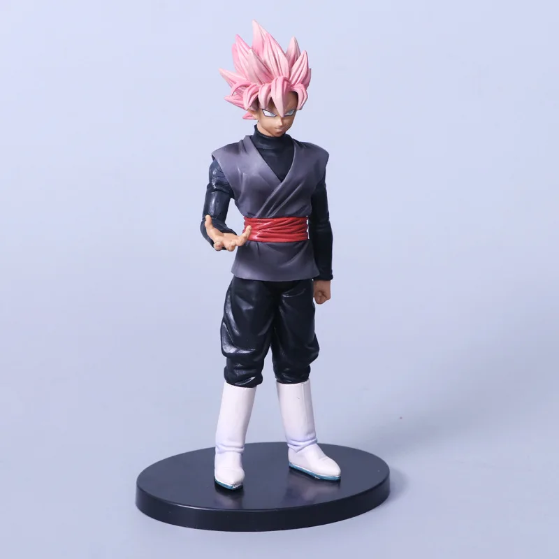 Драконий жемчуг Z Goku фигурка Супер Саян Бог красные волосы сон гокоу аниме модель