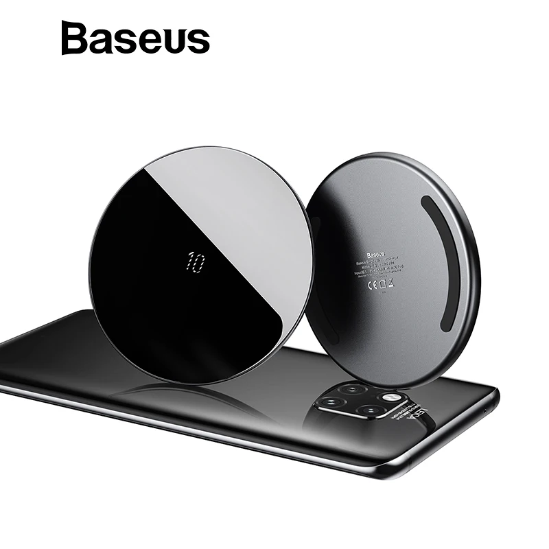 Baseus Mirror 10 Вт Qi Быстрое беспроводное зарядное устройство для iPhone XS samsung