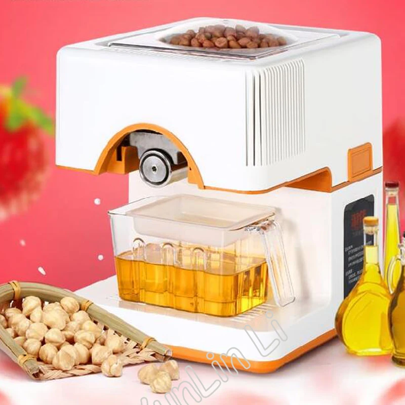 Full-automatic Seed Oil Press Machine 220V Home Use Peanut Oil Pressing Presser Machine Cold-pressed Hot-pressed RG-006
Full-automatic Seed Oil Press Machine 220V Home Use Peanut Oil Pressing Presser Machine Cold-pressed Hot-pressed RG-006
