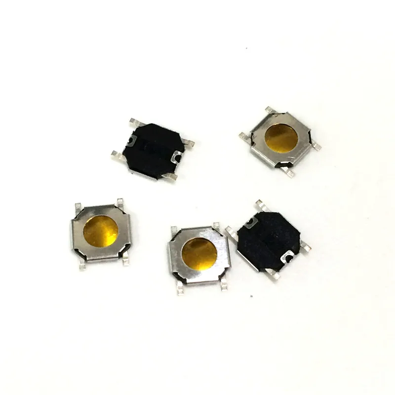 100 шт./лот 5*5*0 8 мм 5x5x0 SMD тактовый переключатель microswitch | Электронные компоненты и