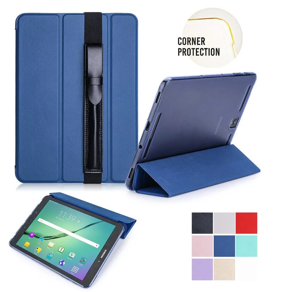 Тонкий чехол из искусственной кожи для Samsung Galaxy Tab S3 9 7 T820 T825|for samsung galaxy tab|smart covercase