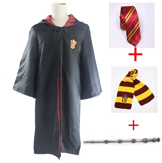 Dumbledore Suit Халат, накидка, галстук, шарф, палочка, очки Ravenclaw/Gryffindor/Hufflepuff/Slytherin Robe, Маскарадные костюмы, Гермиона, костюм 23 - Цвет: Dumbledore Suit