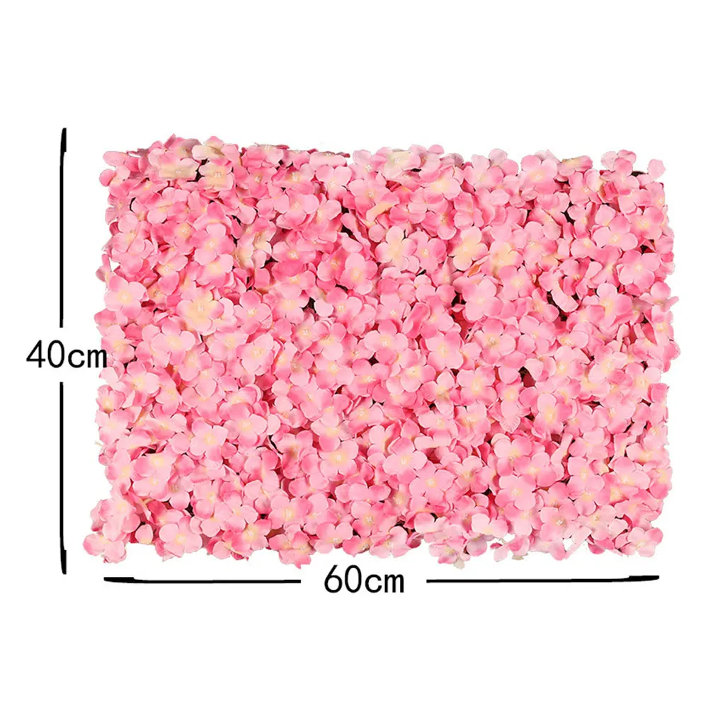 

DIY Wedding Background Flower Wall Artificial Hydrangea Flower Party Event House Decor Fake Flower Arrangement DIY