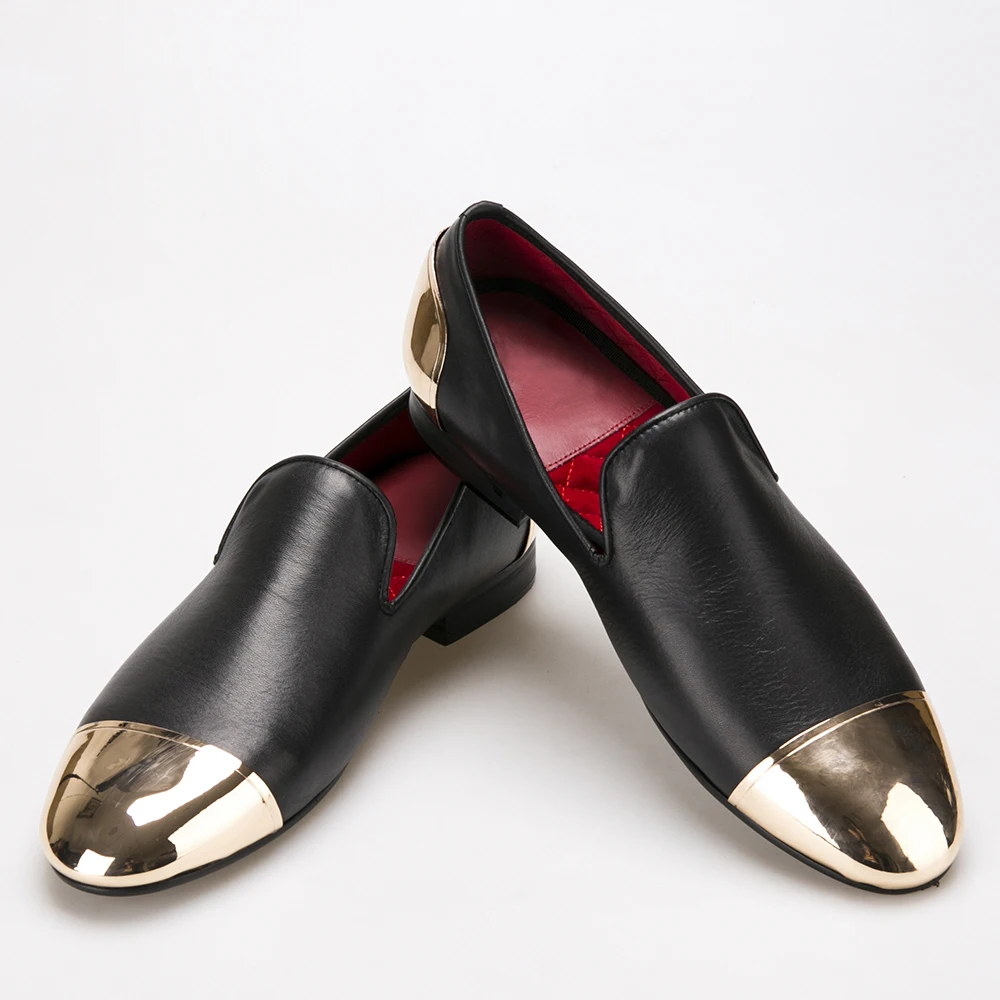 Стильные черные мужские туфли ручной работы из натуральной кожи с передней и