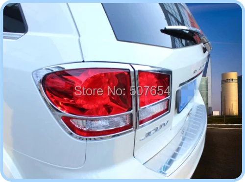 Выше star 2 шт. ABS chromes передние фары обложка+ 4 шт. задний фонарь крышка для Dodge Journey 2013