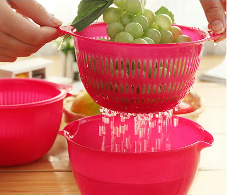 1 шт. кастрюля двойной фруктовый чай экрана падения мыть с нагрузкой