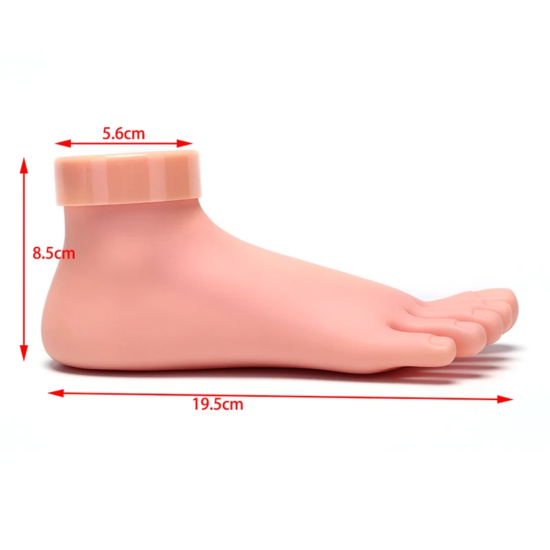 Гибкий мягкий пластиковый флектональный манекен 1 шт. модель ногтевого дизайна