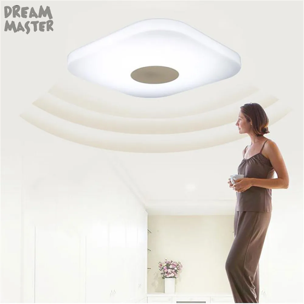 

modern led chandelier with radar and light sensor control acrylic light For Living Room Bedroom Home Chandelier ceiling Fixtures