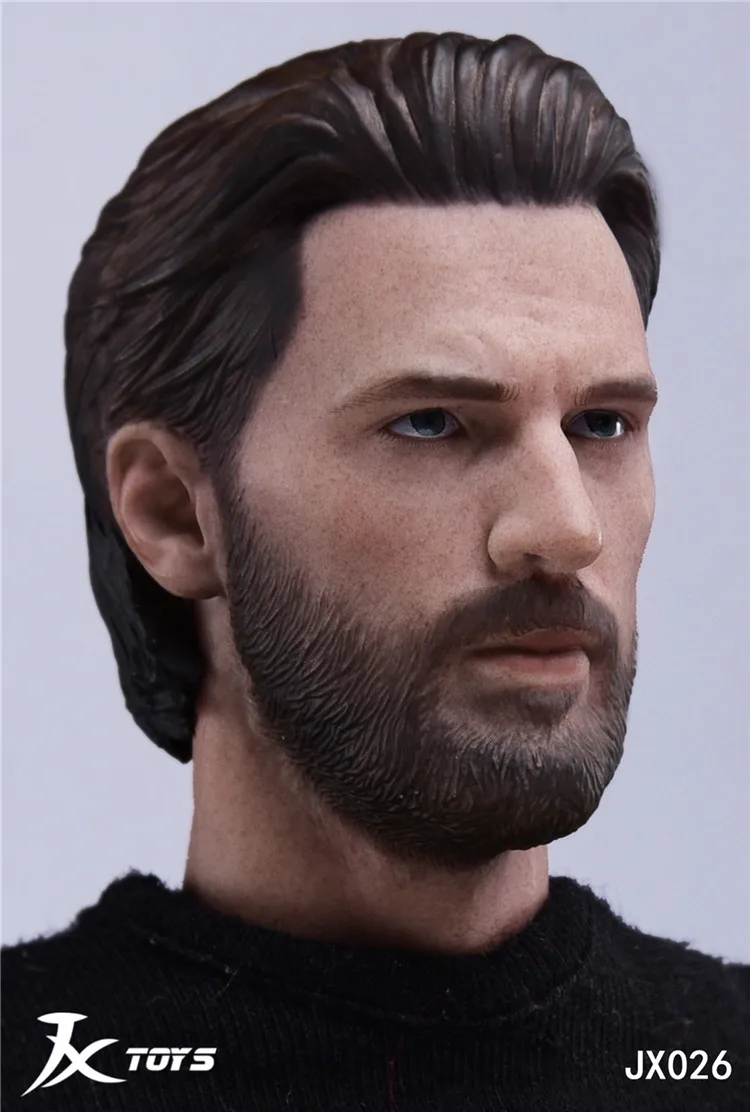 JXTOYS-026 голова Криса Эвана Капитан Америка лепим 1/6 Мужская голова для 1" горячие игрушки