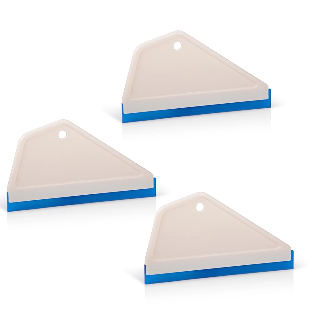 FOSHIO 3 шт. виниловый Автомобильный Очиститель Щетка стеклоочистителя для снежной