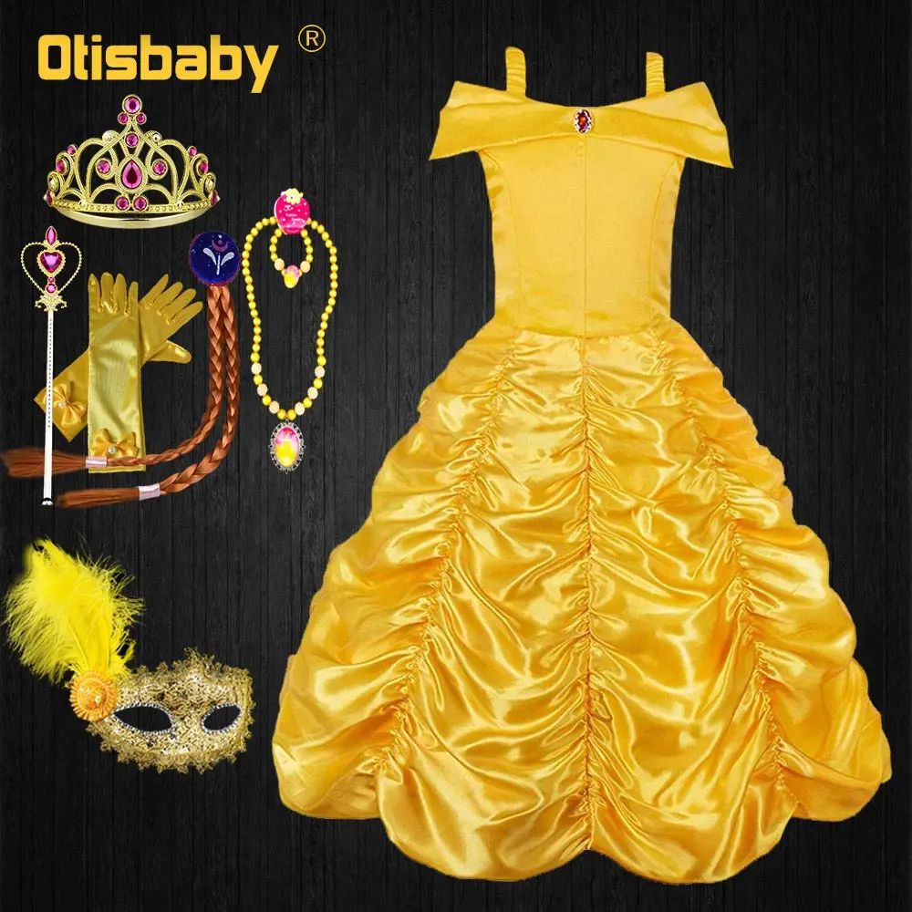 Платье для рождественской вечеринки девочек платье дня рождения карнавальный