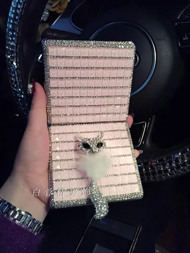 Can Hold 20 Cigarettes Pure Handmade Diamond Bling High Quality Lady Cigarette Cases Gift | Дом и сад