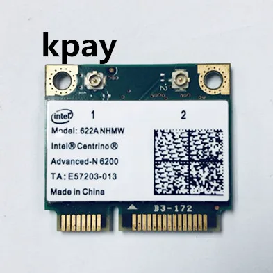 Беспроводная Wi Fi карта с Intel Centrino Advanced N 6200 622ANHMW Mini PCI E 300 Мбит/с 802.11AGN