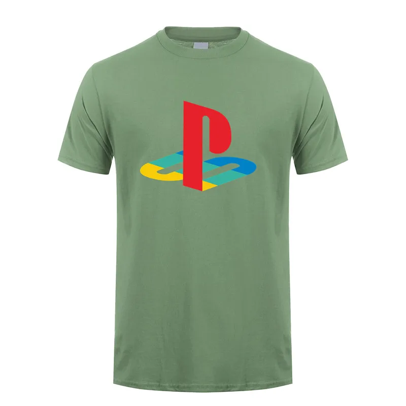 Playstation футболка мужские топы Игра Новая мода короткий рукав футболки мужские футболки