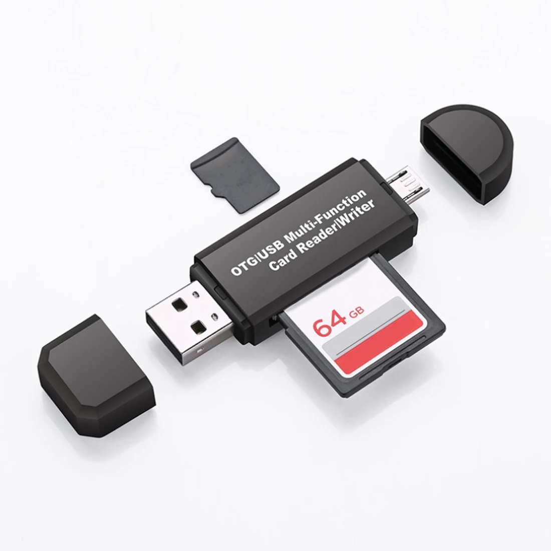 NOYOKERE 4 в 1 считыватель смарт-карт для android otg кардридер USB 2,0 Micro USB(тип B) MMC слот для Micro SD/TF слот