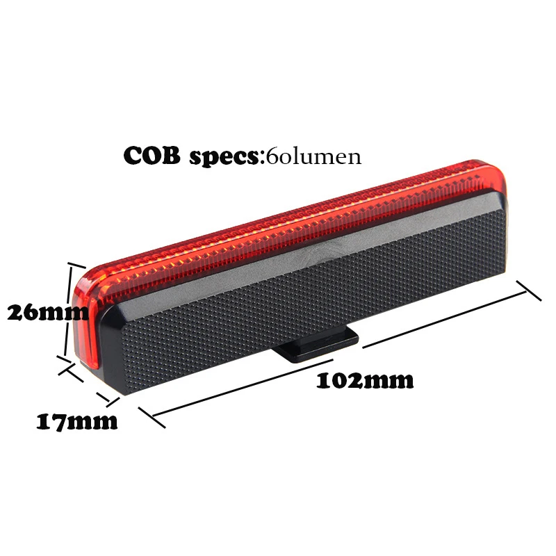 Велосипедный задний Фонарь велосипедный светодиодный фонарь Водонепроницаемый