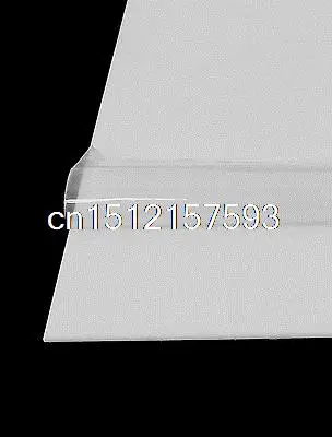 Белый пластиковый лист из оргстекла с акриловой огранкой размер A3 297 мм x 420 2