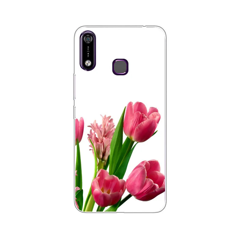 Infinix Hot 7 X624 Case Silicon chrysanthemum Painting Soft TPU Back Cover for Hot7 X624B Phone protect Bags shell |