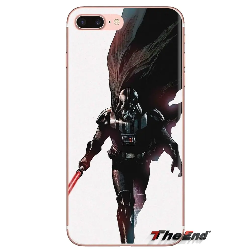 Звездные войны Дарт Вейдер прозрачные мягкие чехлы для iPod Touch Apple iPhone 4 4S 5 5S SE 5C 6 6S 7