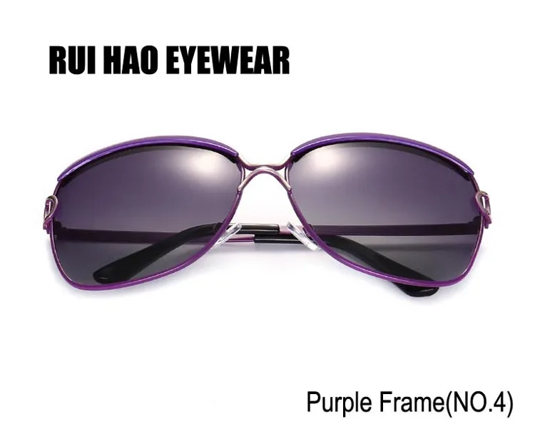 RUI HAO EYEWEAR брендовые Модные женские очки для вождения поляризованные солнцезащитные очки женские солнцезащитные очки UV 8702