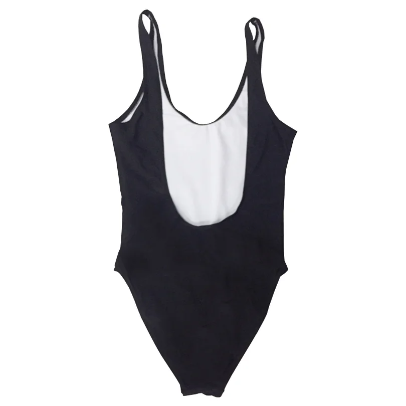 One Piece Swimsuit Swimwear Women MARRIED AF Letter Print Bathing Suit High Cut Monokini Beachwear Sexy Bodysuit Girls Swim | Спорт и