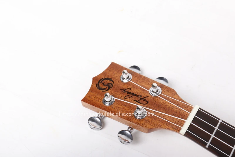 Finlay 2" Акустический тенор инструмент укулеле с полным Mahogany Top/Body, 26 ukelele с nylong мешок+ струны, FU-QTT