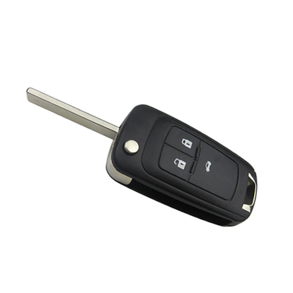 OkeyTech для Chevrolet 433Mhz ID46 чип 2/3/4 4/5 Кнопка флип складной пульт дистанционного