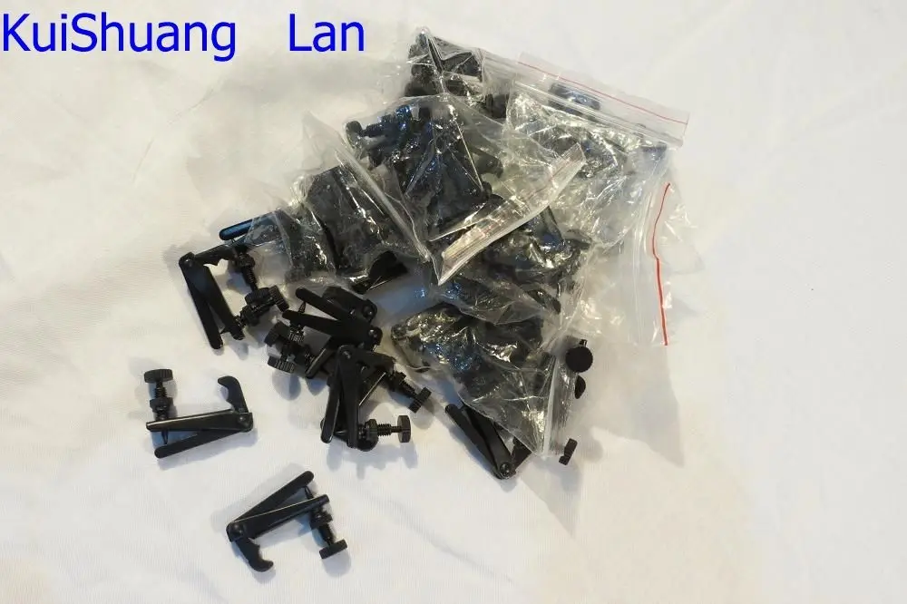 

20 pcs black 1/2-1/4 or 4/4-3/4 VIOLIN FINE TUNERS STRING ADJUSTER